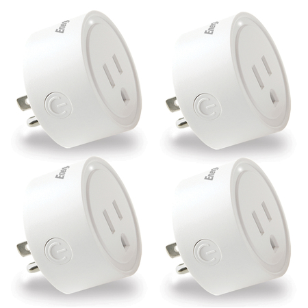 Energizer 15-Amp Smart Wi-Fi Plugs (4 Pack) EIX3-1003-PP4